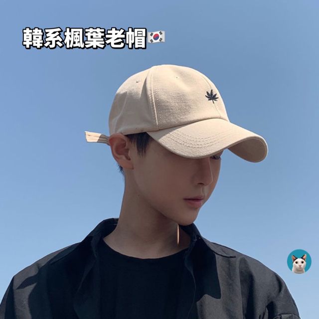 刺繡老帽商品照 / Embroidered cap product photo